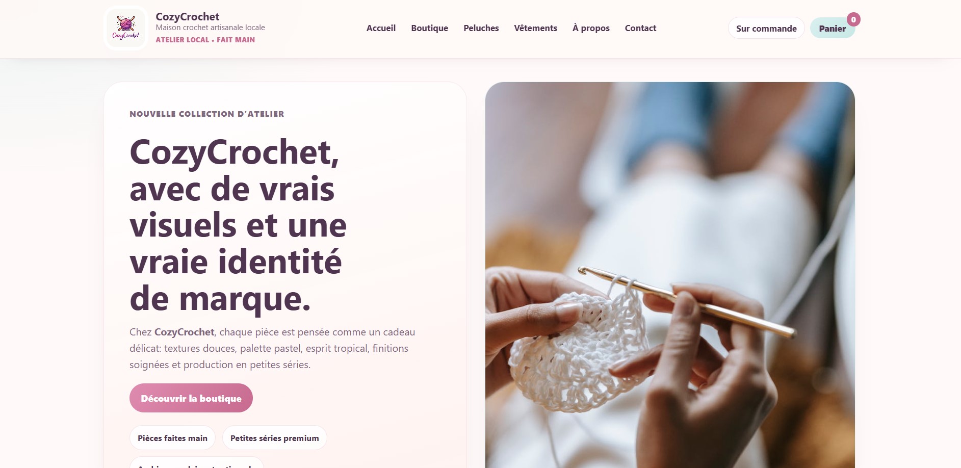 CozyCrochet - creations crochet et accessoires faits main