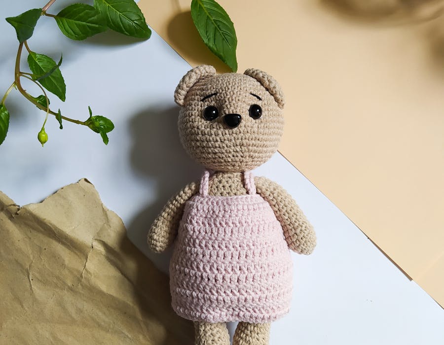 Peluches crochet douces