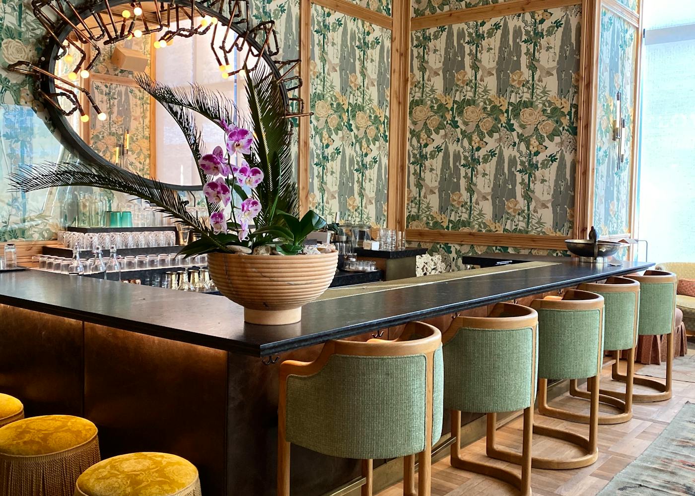 Service de boissons au restaurant